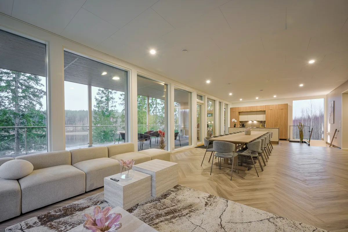 Villa deck